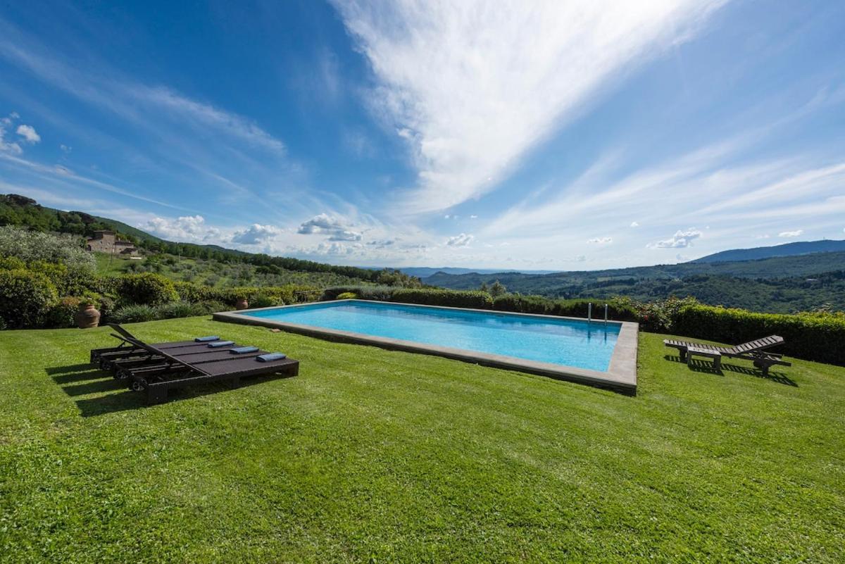 Villa Riflessi Di Fiesole - Piscina - Vista Firenze Extérieur photo