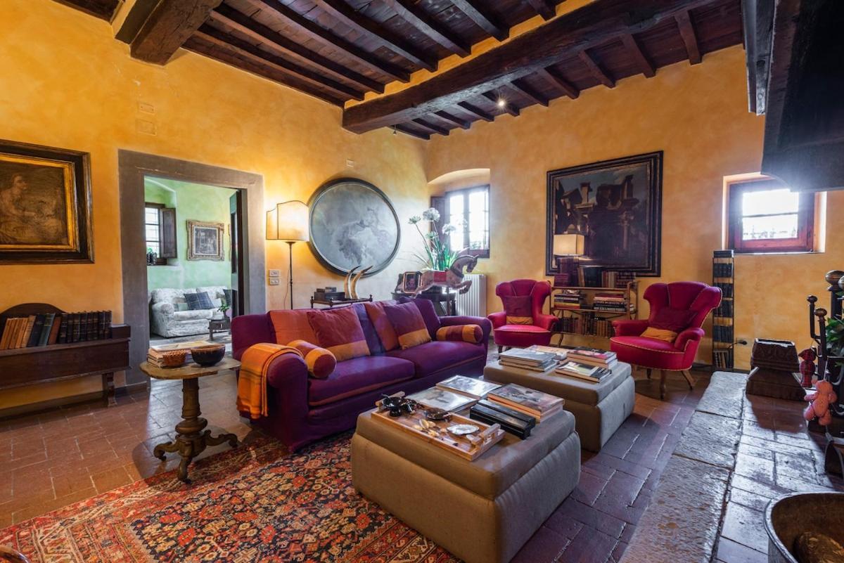 Villa Riflessi Di Fiesole - Piscina - Vista Firenze Extérieur photo